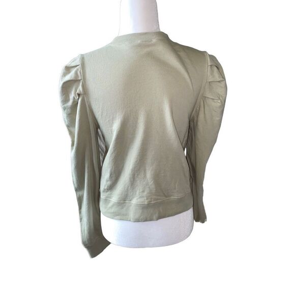 Cloth By Design Light Mint Green Cotton Crew Sweatshirt - Picture 6 of 9
